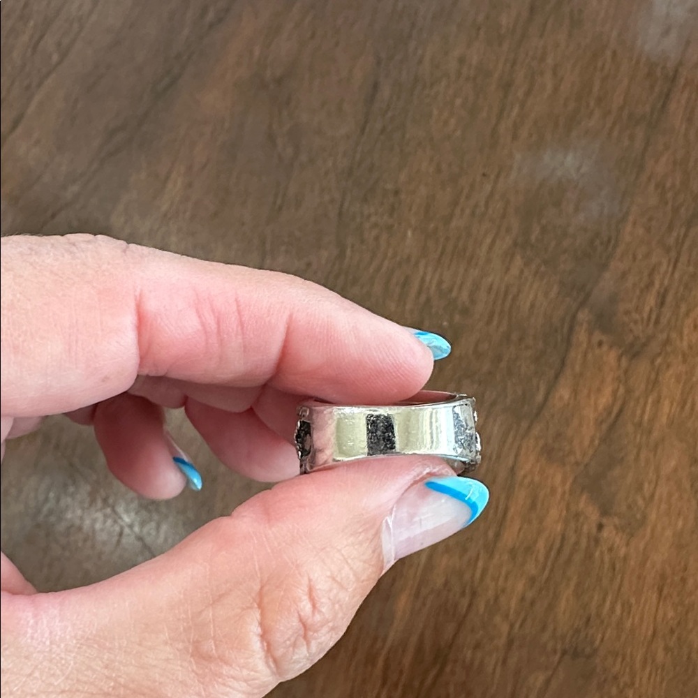 Brighton.  Red, garnet, wide cigar band. Size 8 - Picture 4 of 10
